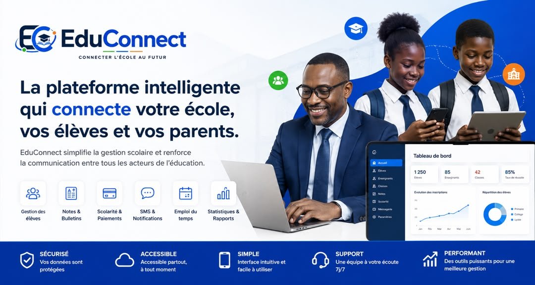 EduConnect plateforme scolaire